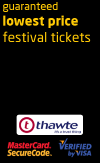 Guaranteed lowest price festival tickets