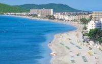 town & beach